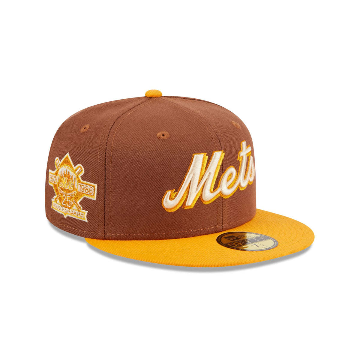 Los Mets - New Era Fitted (Orange)