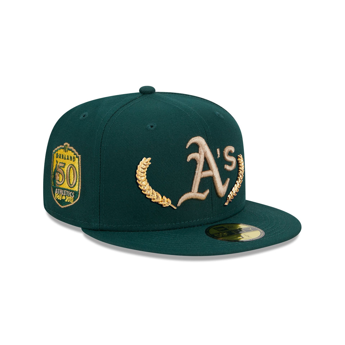 Oakland Athletics Gold Leaf 59FIFTY Fitted Hat – New Era Cap Australia