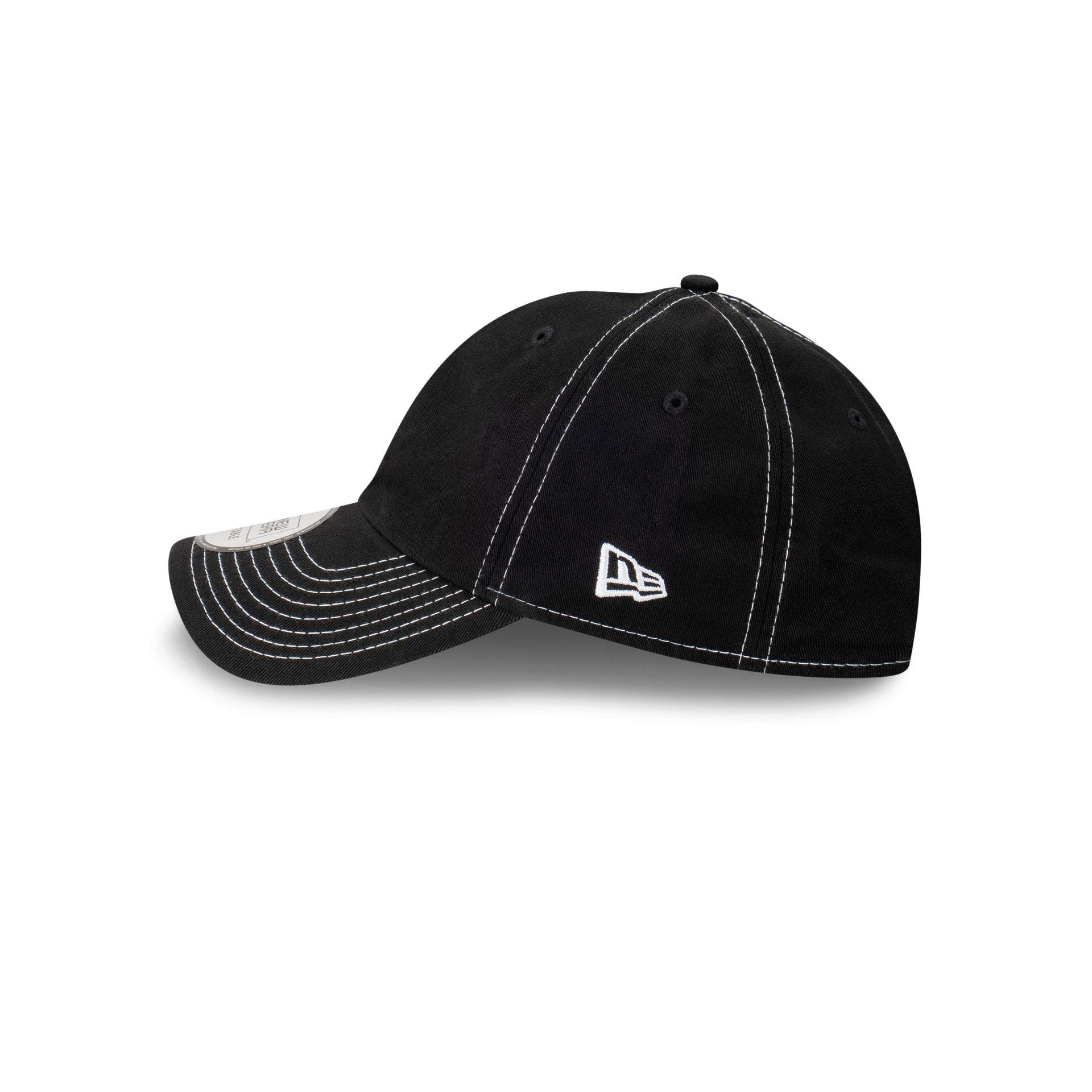 New Era Branded Contrast Black Casual Classic Hat – New Era Cap 