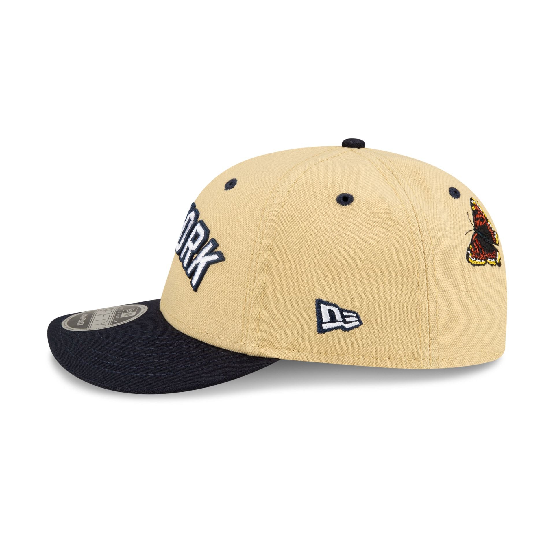 New York Yankees FELT NY Brown Low Profile 9FIFTY Snapback Hat