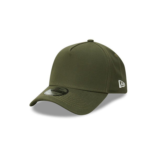 New Era Essentials Olive 9FORTY A-Frame Snapback