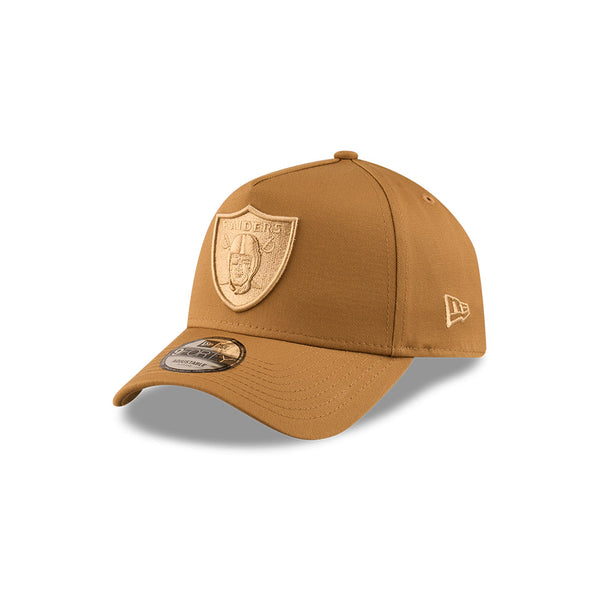 Las Vegas Raiders Tonal Visor Hit Brown 9FORTY A-Frame Snapback