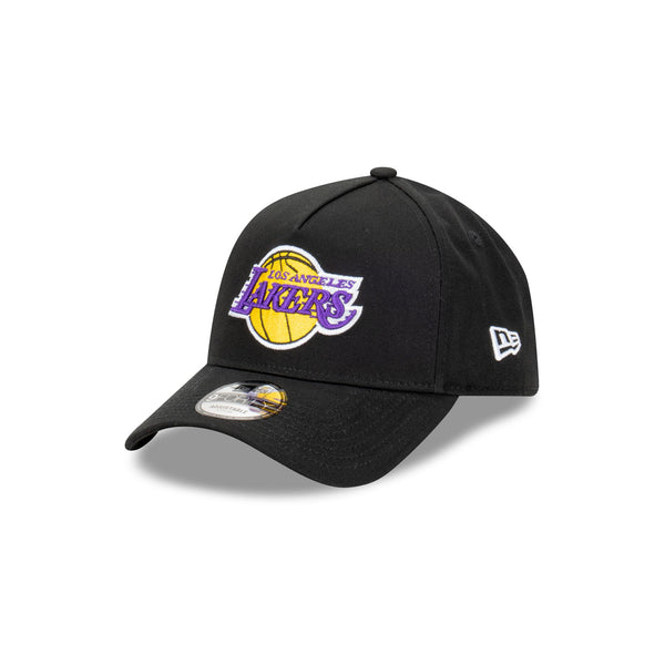 Los Angeles Lakers NBA Essentials Black OTC 9FORTY A-Frame Snapback