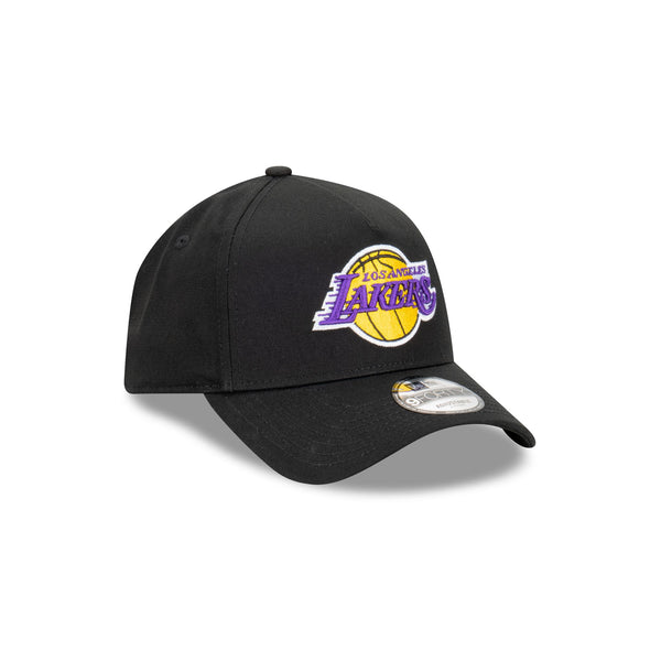 Los Angeles Lakers NBA Essentials Black OTC 9FORTY A-Frame Snapback