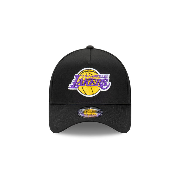 Los Angeles Lakers NBA Essentials Black OTC 9FORTY A-Frame Snapback