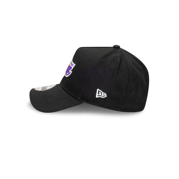 Los Angeles Lakers NBA Essentials Black OTC 9FORTY A-Frame Snapback