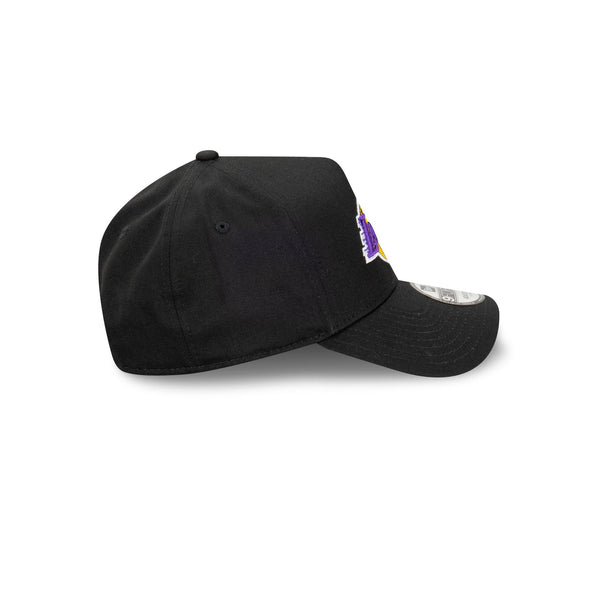 Los Angeles Lakers NBA Essentials Black OTC 9FORTY A-Frame Snapback