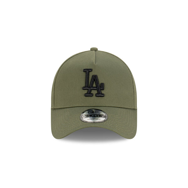 Los Angeles Dodgers MLB Essentials Olive Black 9FORTY A-Frame Snapback