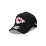 Kansas City Chiefs NFL Essentials Black OTC 9FORTY A-Frame Snapback