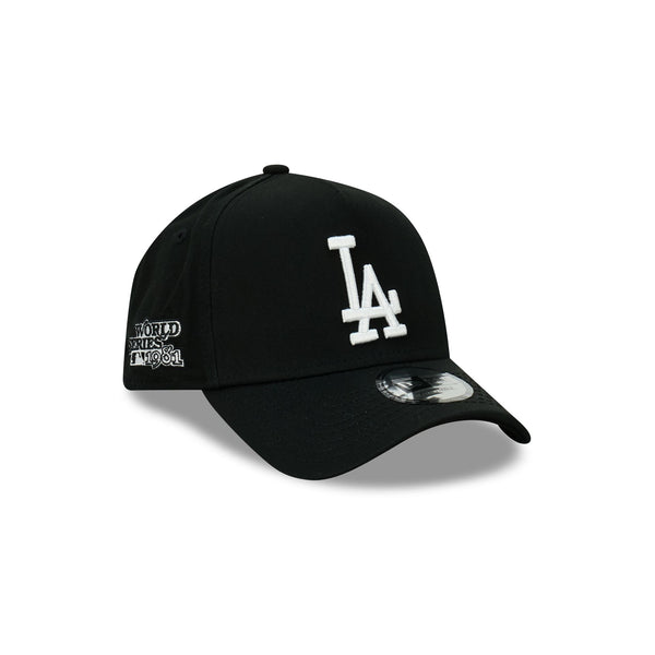 Los Angeles Dodgers Black/White 9FORTY A-Frame Snapback