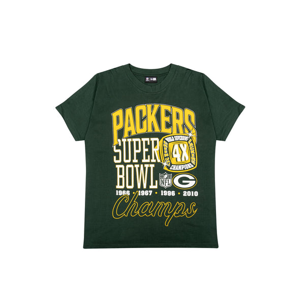 Green Bay Packers NFL Champs Oversized T-Shirt Green