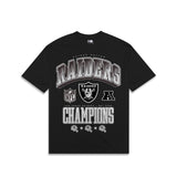 Las Vegas Raiders NFL Rivals Oversized T-Shirt Black