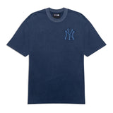 New York Yankees Washed MLB Oversized T-Shirt Blue