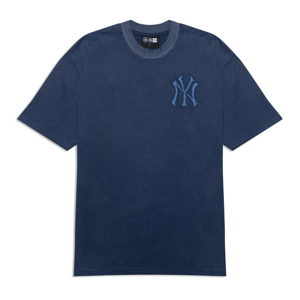 New York Yankees Washed MLB Oversized T-Shirt Blue