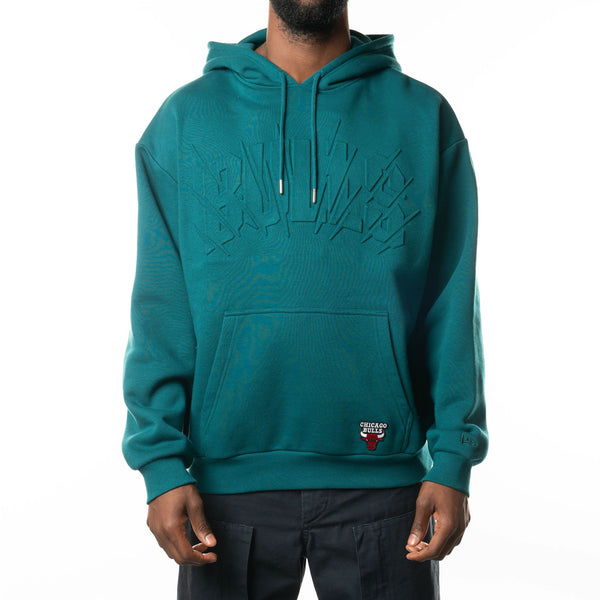 Chicago Bulls Tonal NBA Hoodie Midnight Green