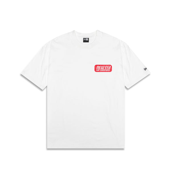 New Era Vintage Logo T-Shirt White