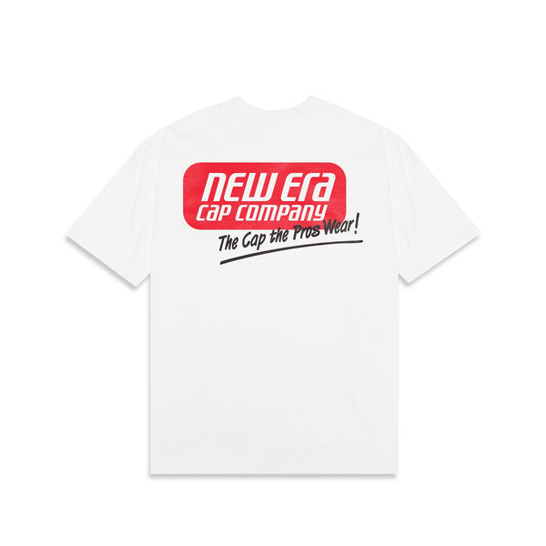 New Era Vintage Logo T-Shirt White