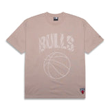 Chicago Bulls Tonal NBA T-Shirt Tan