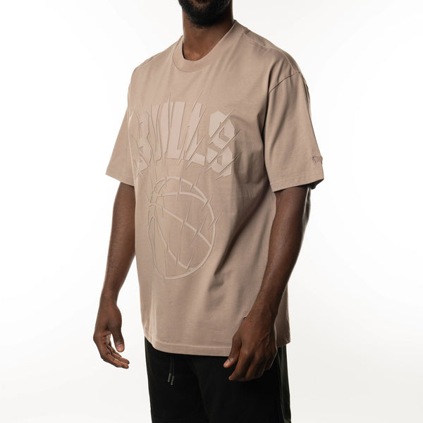 Chicago Bulls Tonal NBA T-Shirt Tan