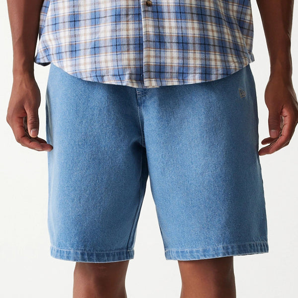 Los Angeles Dodgers Denim and Plaid Shorts