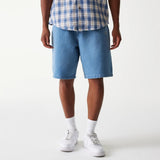 Los Angeles Dodgers Denim and Plaid Shorts