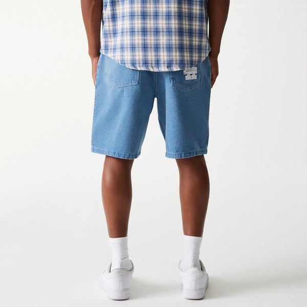 Los Angeles Dodgers Denim and Plaid Shorts