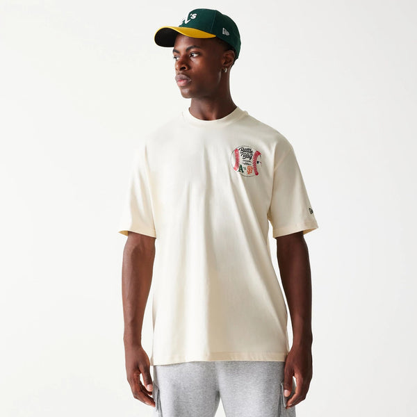 Oakland Athletics Battle of the Bay White T-Shirt