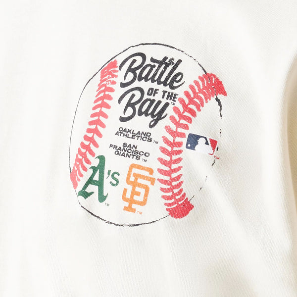 Oakland Athletics Battle of the Bay White T-Shirt