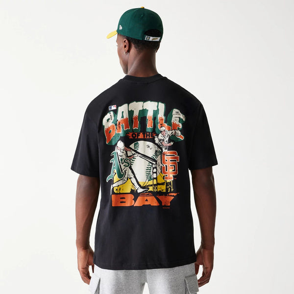 San Francisco Giants Battle of the Bay Black T-Shirt