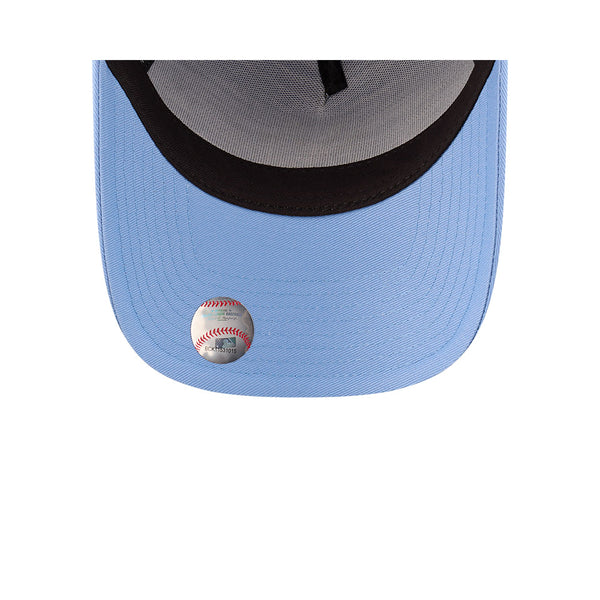 New York Yankees Tonal Visor Hit Blue 9FORTY A-Frame Snapback