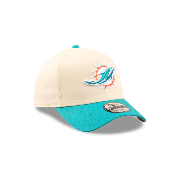 Miami Dolphins Chrome Two-Tone 9FORTY A-Frame Snapback