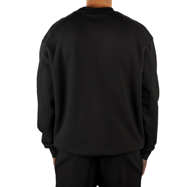 New Era Essentials Black Oversized Sweatshirt