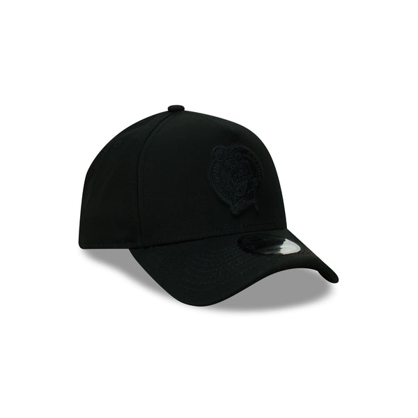 Boston Celtics NBA Essentials Black on Black 9FORTY A-Frame Snapback