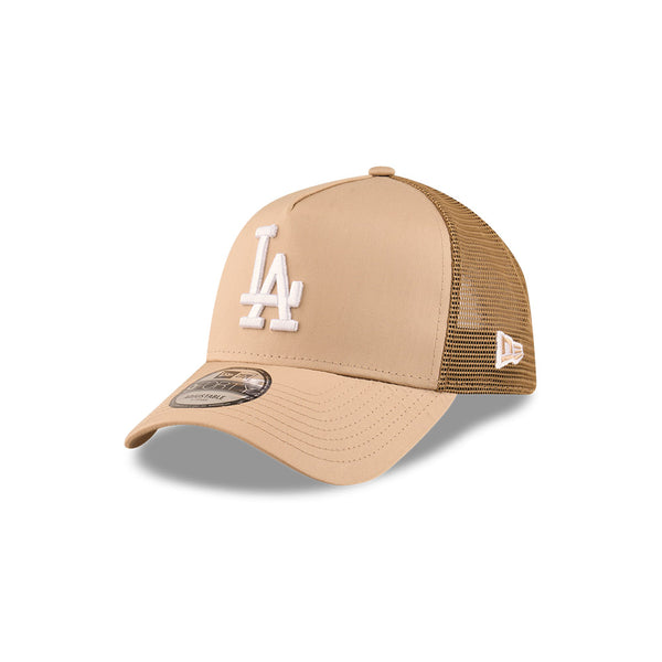 Los Angeles Dodgers Global Design Beige 9FORTY A-FRAME Trucker