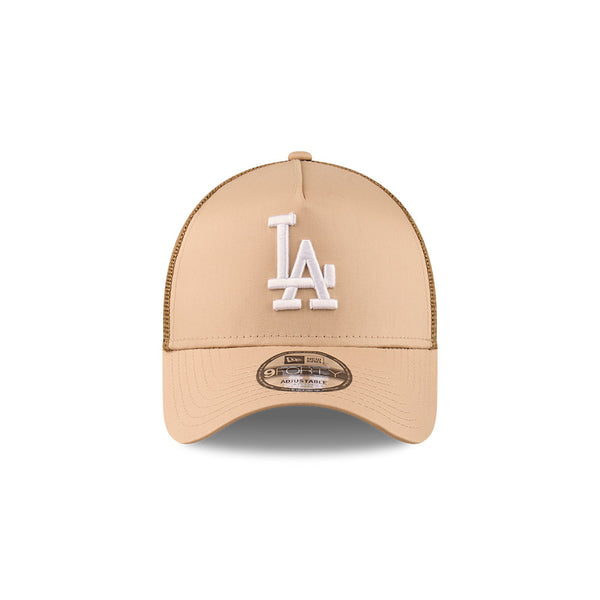 Los Angeles Dodgers Global Design Beige 9FORTY A-FRAME Trucker