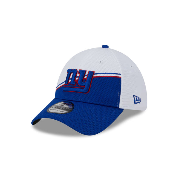 New York Giants 2023 Sideline White 39THIRTY Stretch Fit Hat - Size: M/L, NFL by New Era