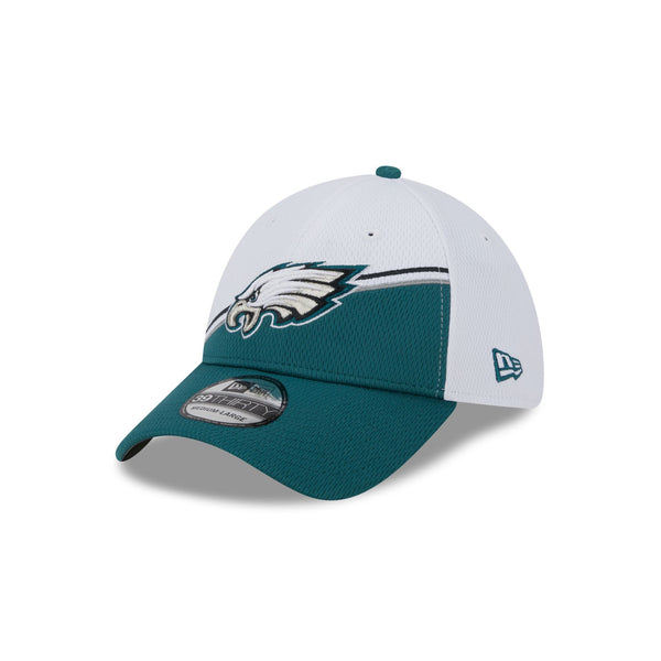 Women's New Era White/Black Philadelphia Eagles Throwback