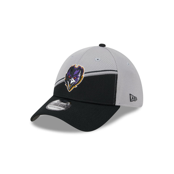 Baltimore Ravens New Era 2023 Sideline 9FIFTY Snapback Hat - Black/Gray