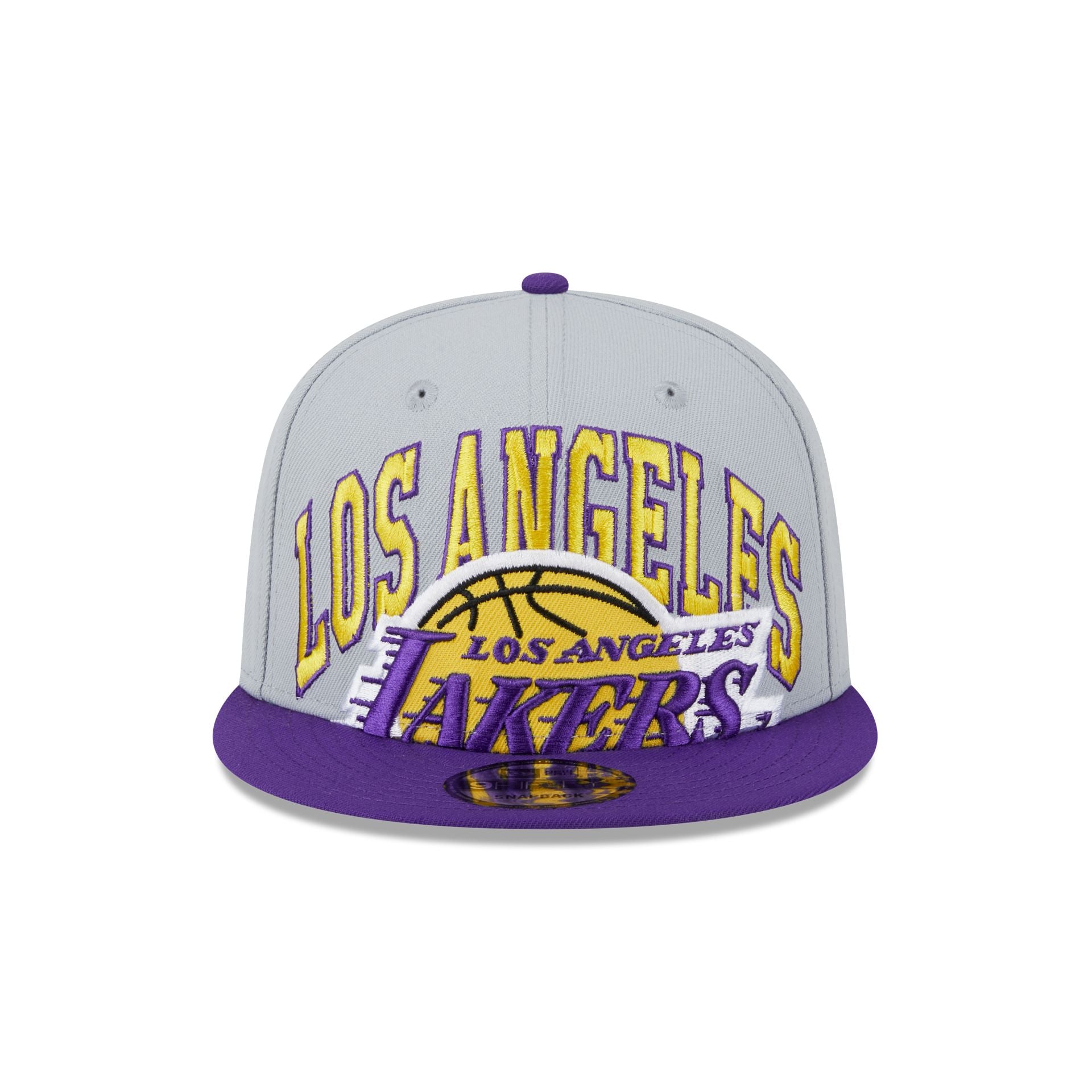 Los Angeles Lakers Tip-Off 2023 Grey 9FIFTY Snapback Hat – New Era