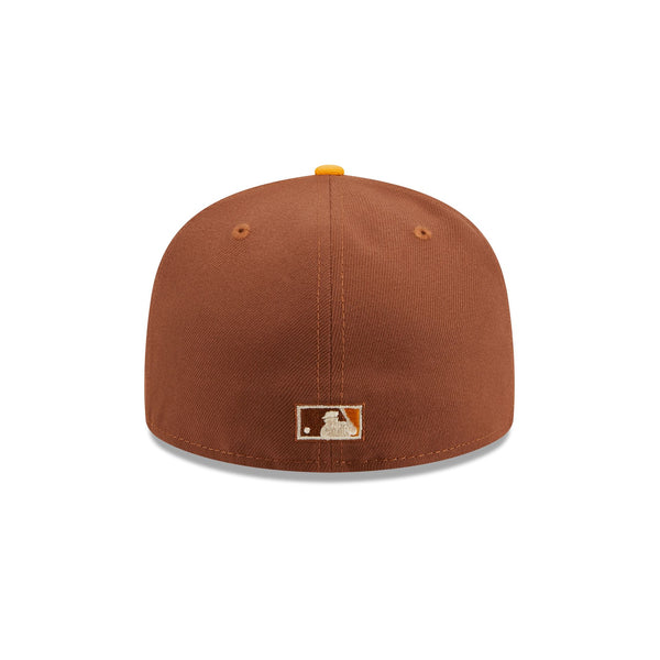 New York Mets Tiramisu 59FIFTY Fitted Hat, Brown - Size: 7 5/8, MLB by New Era