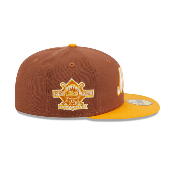 HOUSTON ASTROS 45TH ANNIVERSARY OLD GOLD OTC NEW ERA FITTED CAP