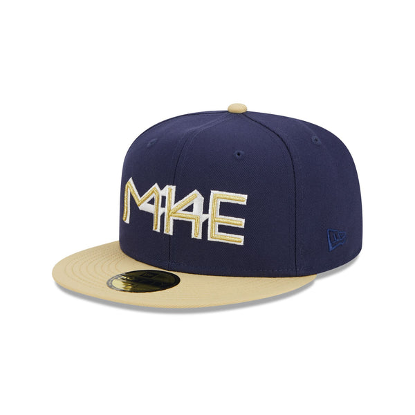 Milwaukee Brewers Fitted New Era 59Fifty On Field Throwback Alternate Hat  Cap