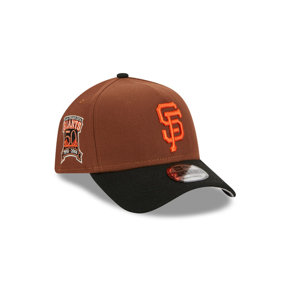 New Era 59Fifty San Francisco Giants 50th Anniversary Patch Hat - Red, – Hat  Club