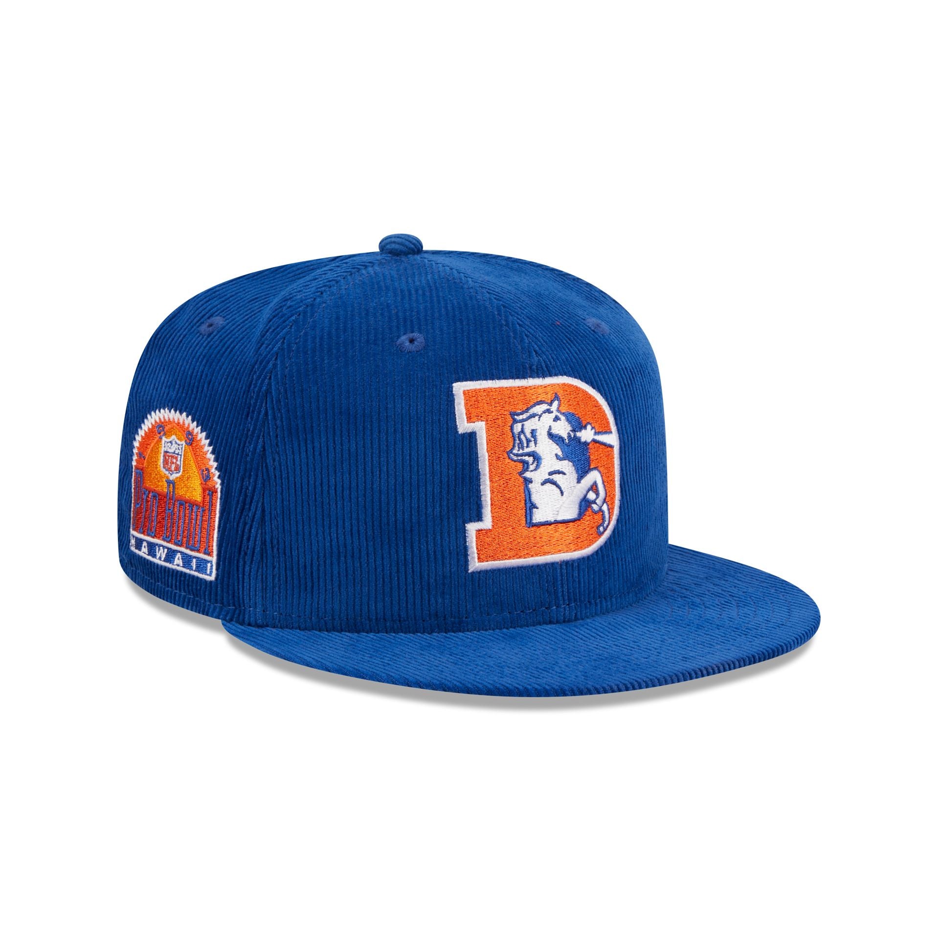 Denver Broncos Cord Blue 9FIFTY Snapback Cap