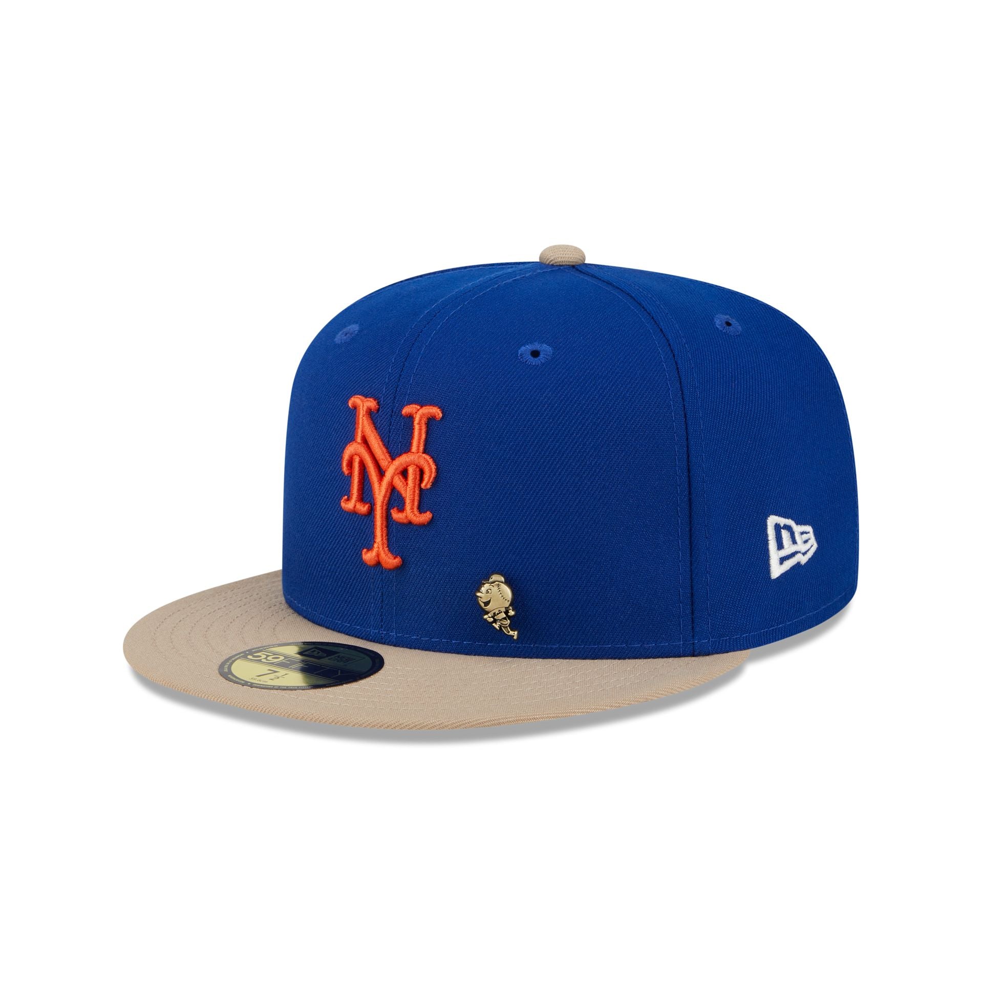 Cap New Era New York Mets 50th Anniversary Varsity Pin 59FIFTY MLB Fitted  Cap