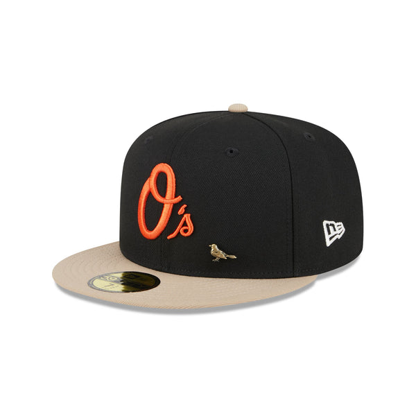 Black Baltimore Orioles Team Patch Pride New Era 59FIFTY Fitted 7 1/4