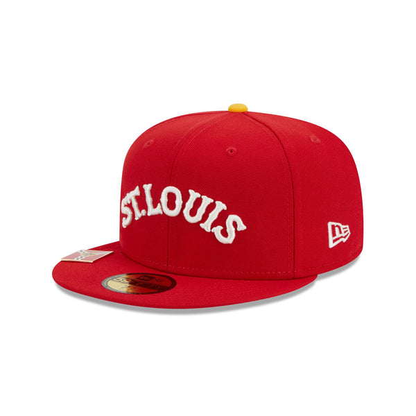St. Louis Cardinals City Flag Red 59FIFTY Fitted Cap