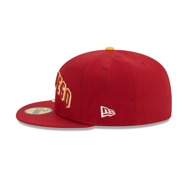 New Era Caps San Diego Padres 59FIFTY Fitted Hat White/Red