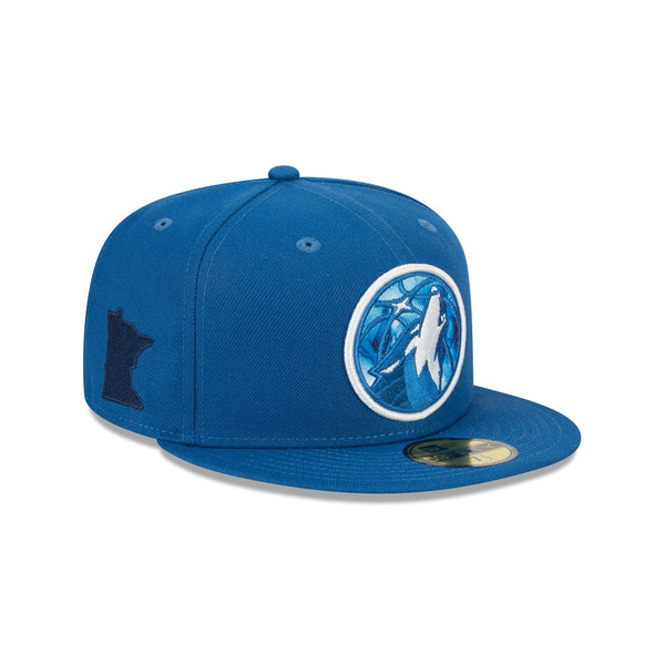 Timberwolves fitted sale hat