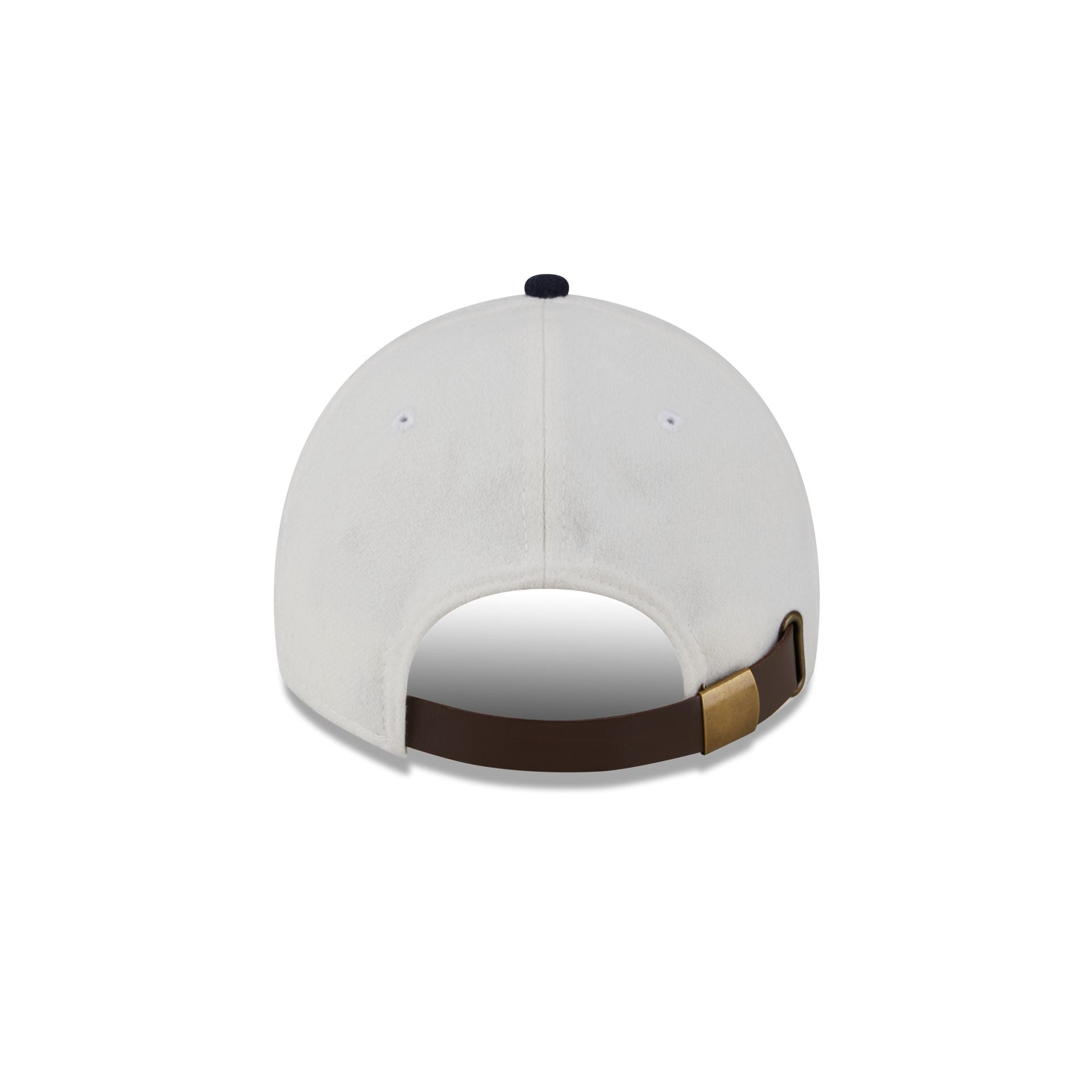 Baseball hat with leather 2025 strap